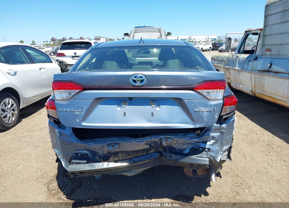 2021 TOYOTA COROLLA HYBRID LE VIN: JTDEAMDE6MJ019426
