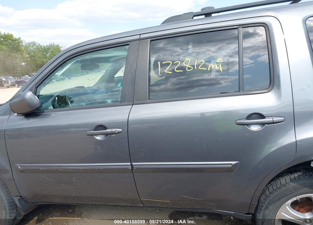 2012 HONDA PILOT EX-L VIN: 5FNYF4H64CB061410