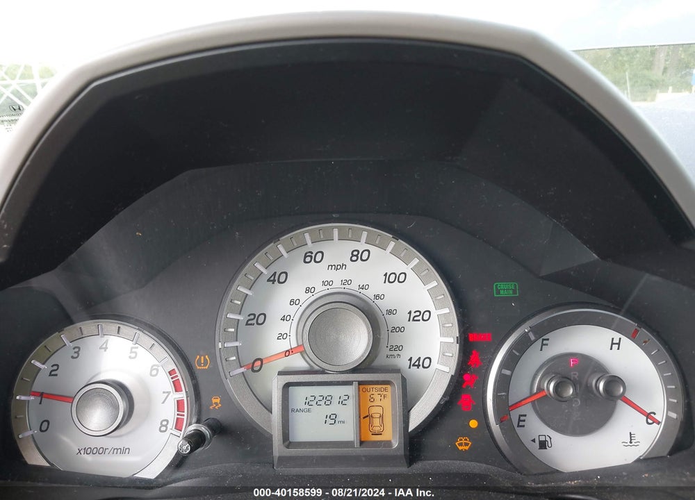 2012 HONDA PILOT EX-L VIN: 5FNYF4H64CB061410