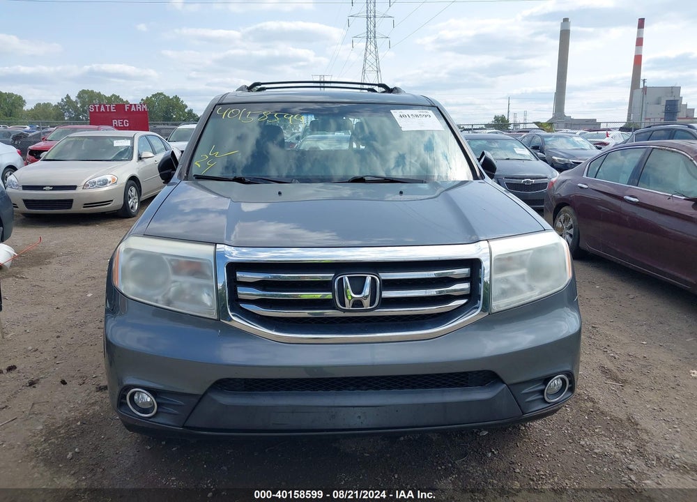 2012 HONDA PILOT EX-L VIN: 5FNYF4H64CB061410