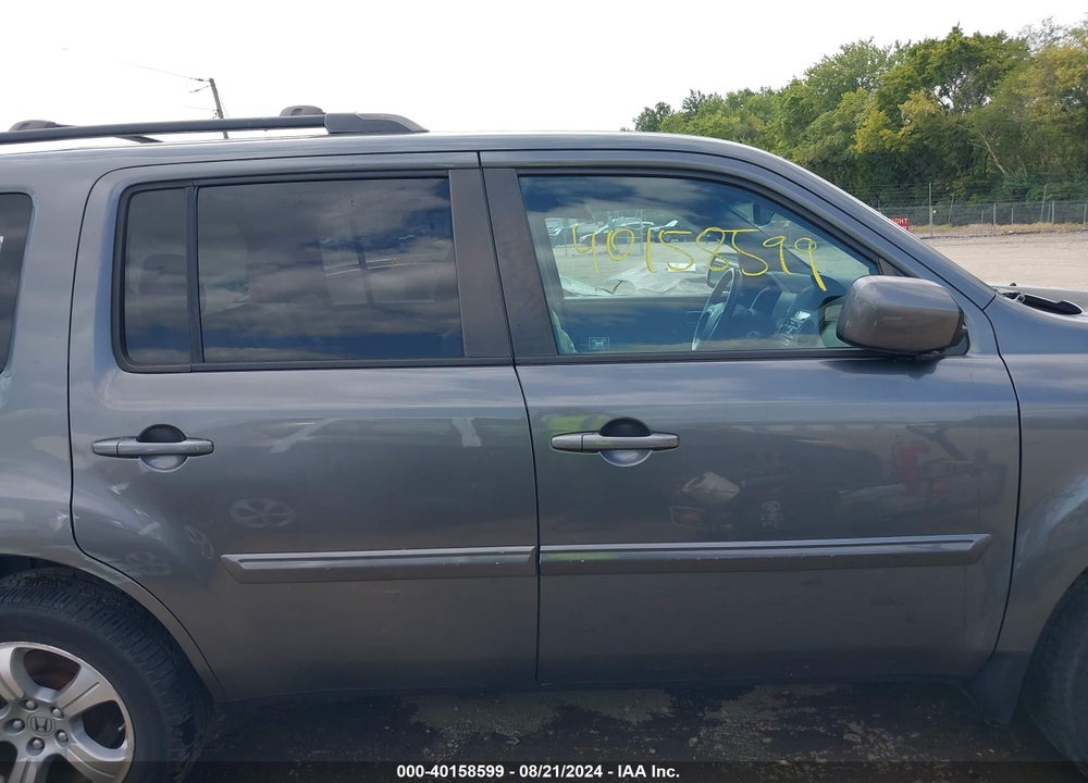 2012 HONDA PILOT EX-L VIN: 5FNYF4H64CB061410