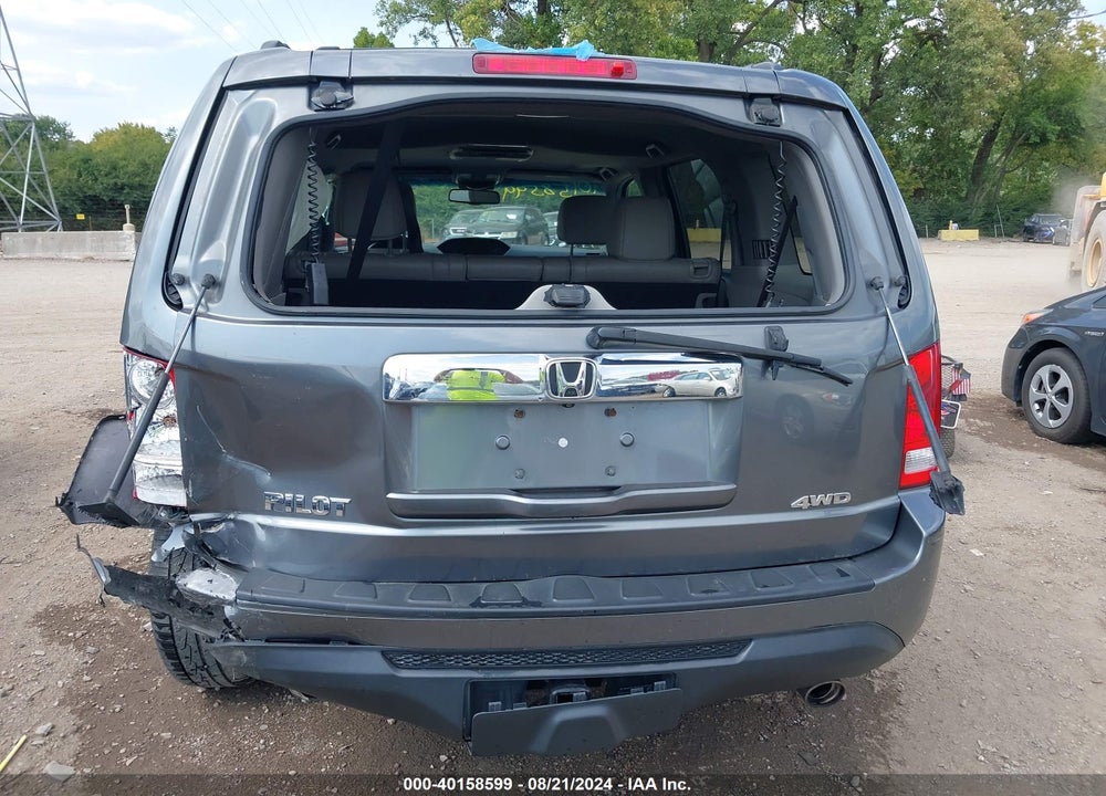 2012 HONDA PILOT EX-L VIN: 5FNYF4H64CB061410