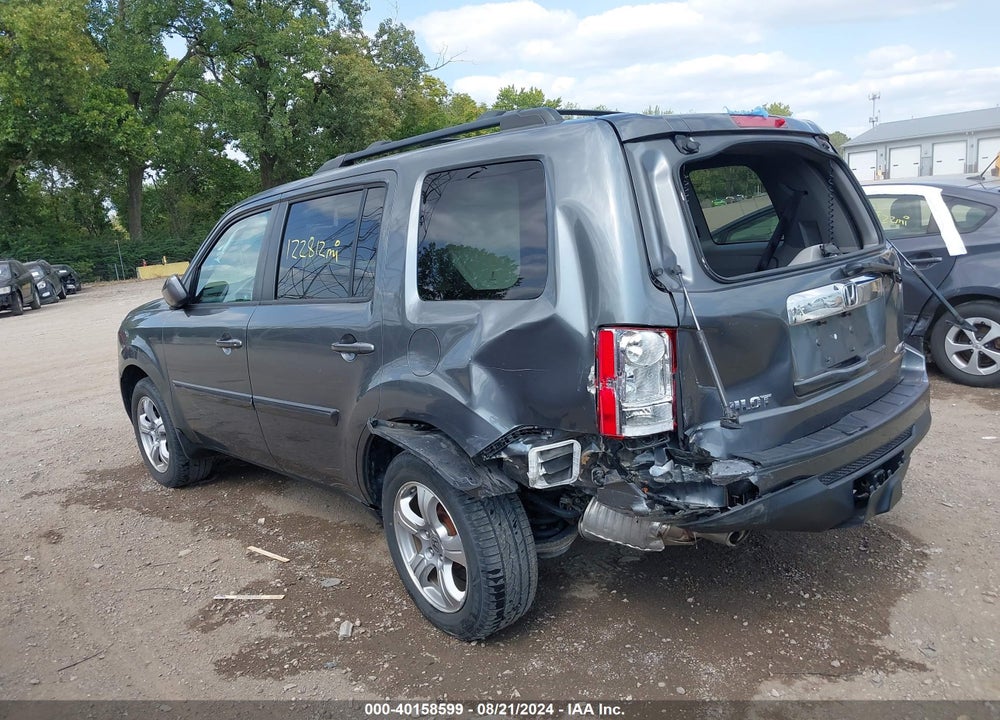 2012 HONDA PILOT EX-L VIN: 5FNYF4H64CB061410
