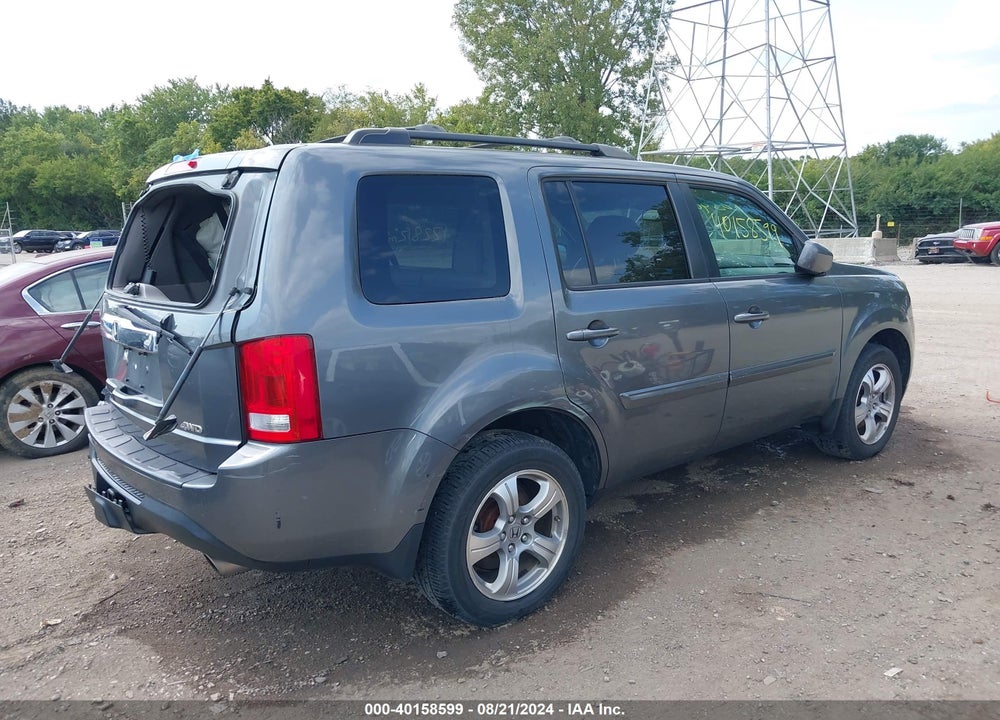 2012 HONDA PILOT EX-L VIN: 5FNYF4H64CB061410