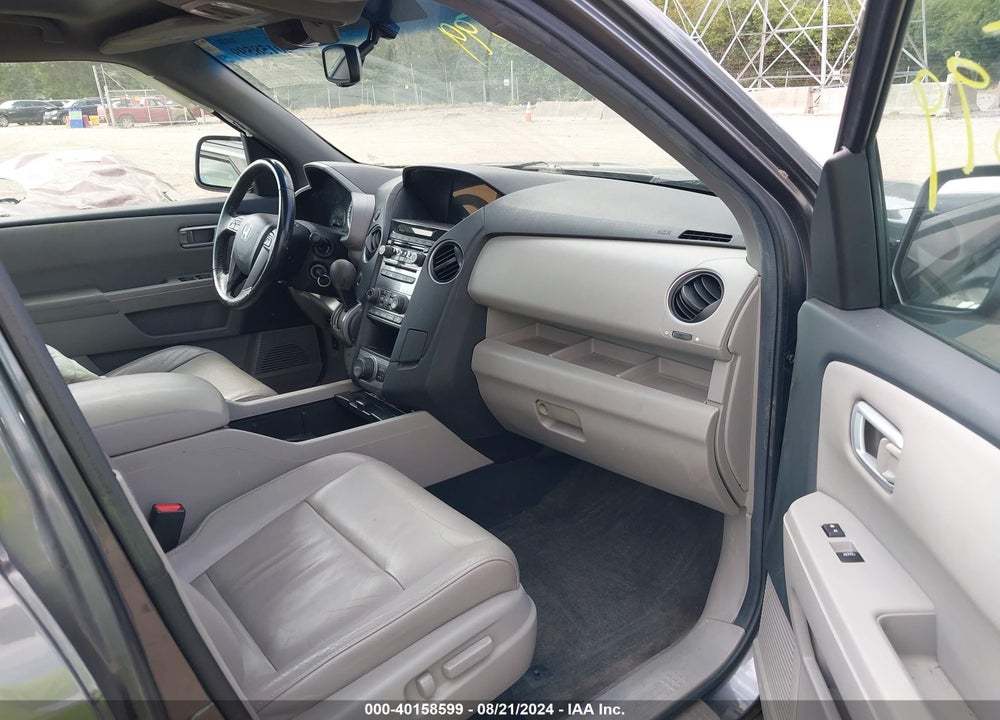 2012 HONDA PILOT EX-L VIN: 5FNYF4H64CB061410