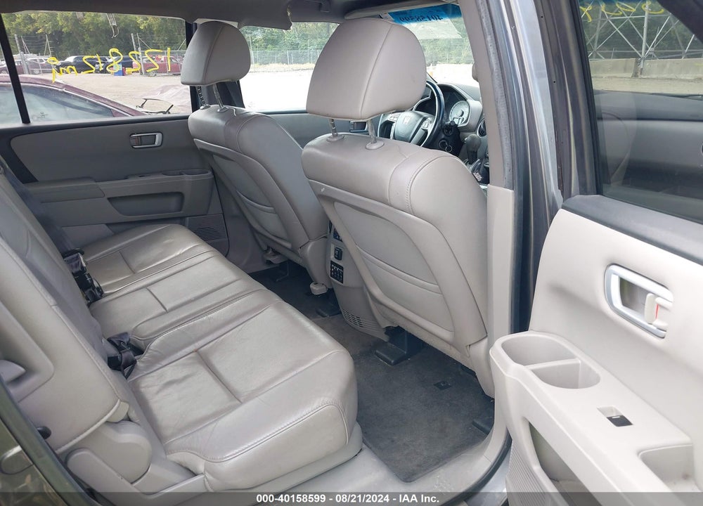 2012 HONDA PILOT EX-L VIN: 5FNYF4H64CB061410