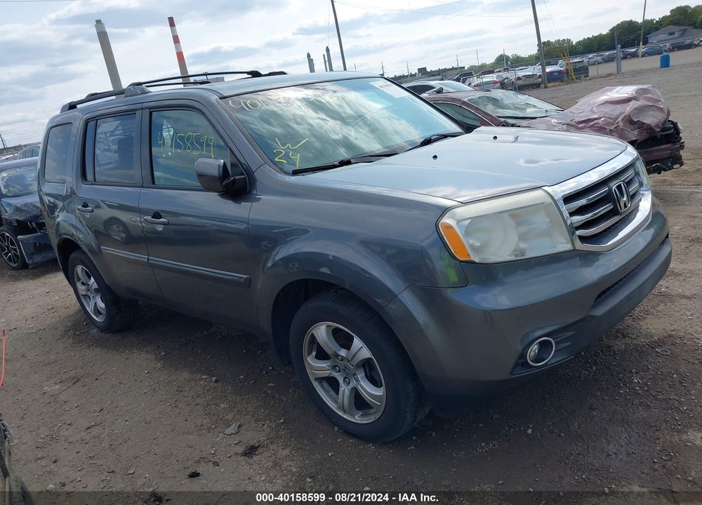 2012 HONDA PILOT EX-L VIN: 5FNYF4H64CB061410