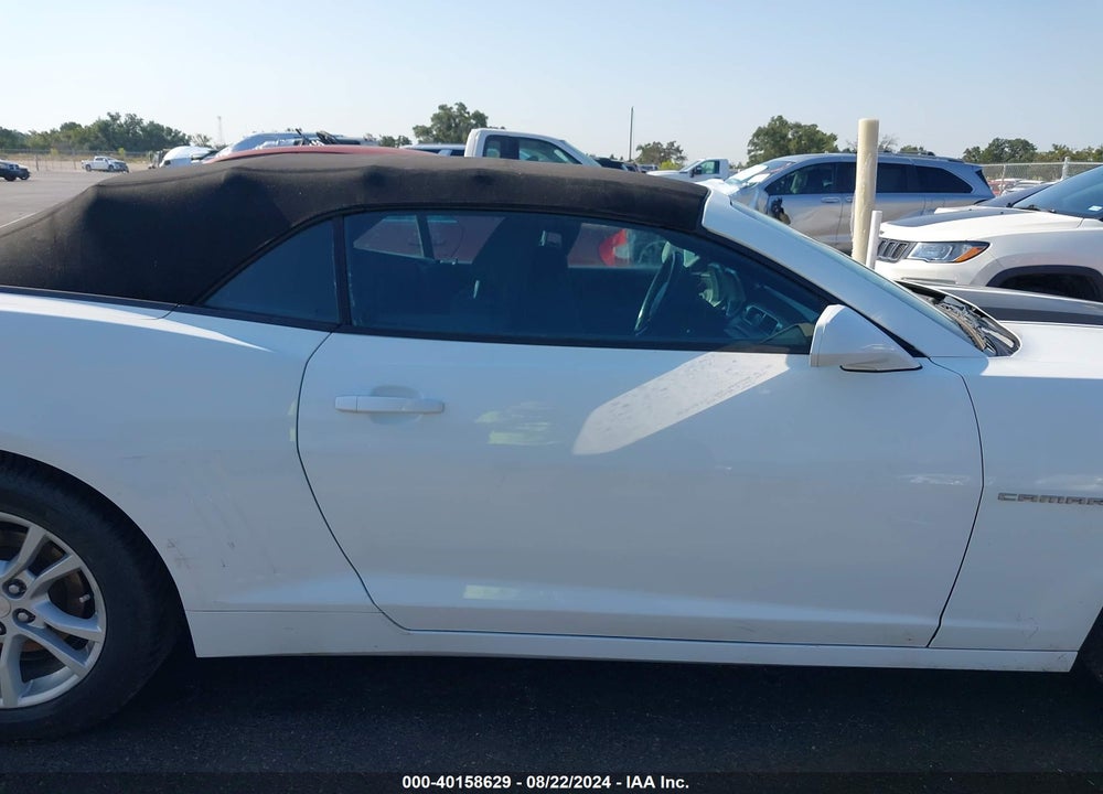 2015 CHEVROLET CAMARO 1LT VIN: 2G1FD3D31F9263769