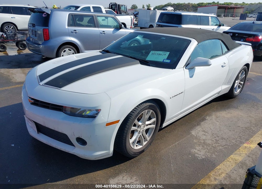 2015 CHEVROLET CAMARO 1LT VIN: 2G1FD3D31F9263769