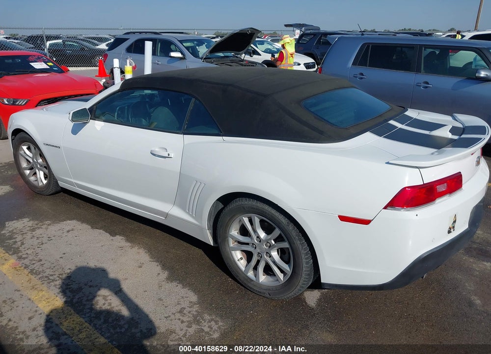 2015 CHEVROLET CAMARO 1LT VIN: 2G1FD3D31F9263769