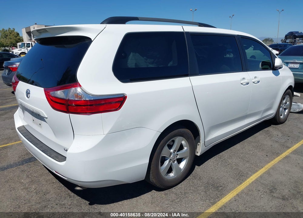 2015 TOYOTA SIENNA LE 8 PASSENGER VIN: 5TDKK3DC8FS596523