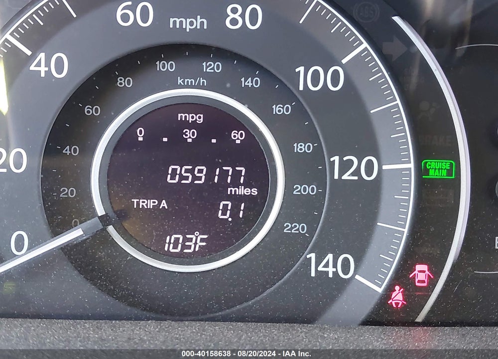 2014 HONDA CR-V EX-L VIN: 2HKRM3H70EH506811