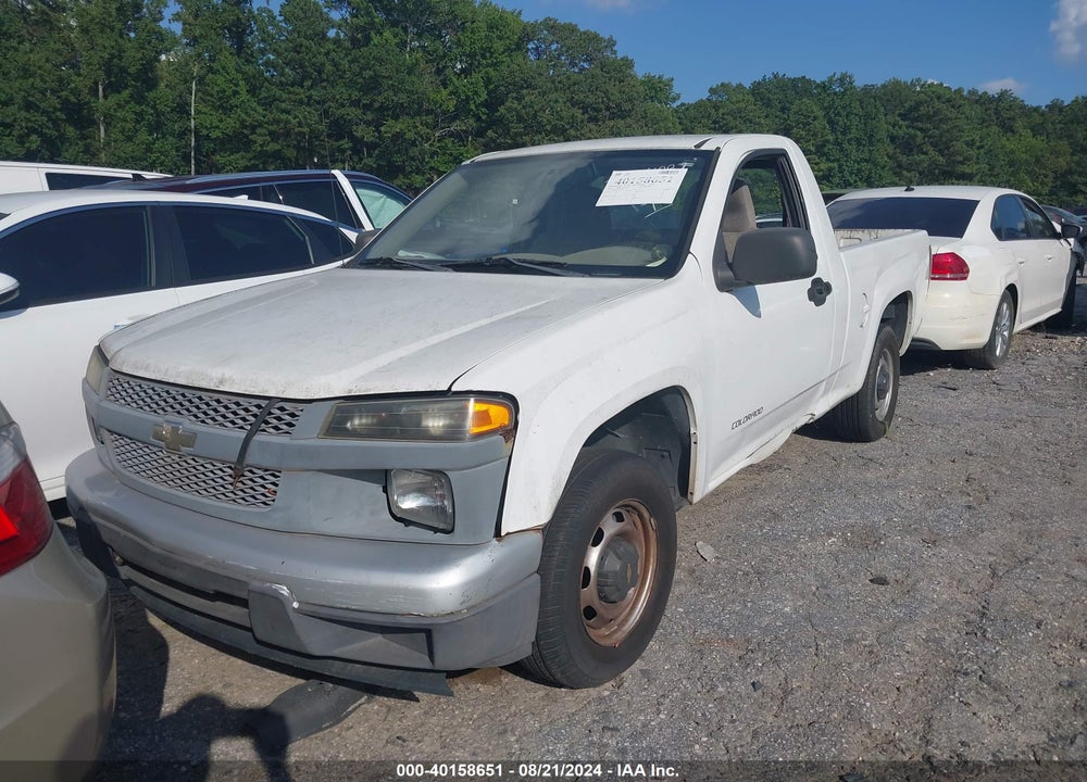 2004 CHEVROLET COLORADO VIN: 1GCCS148548204667