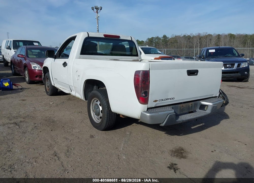 2004 CHEVROLET COLORADO VIN: 1GCCS148548204667
