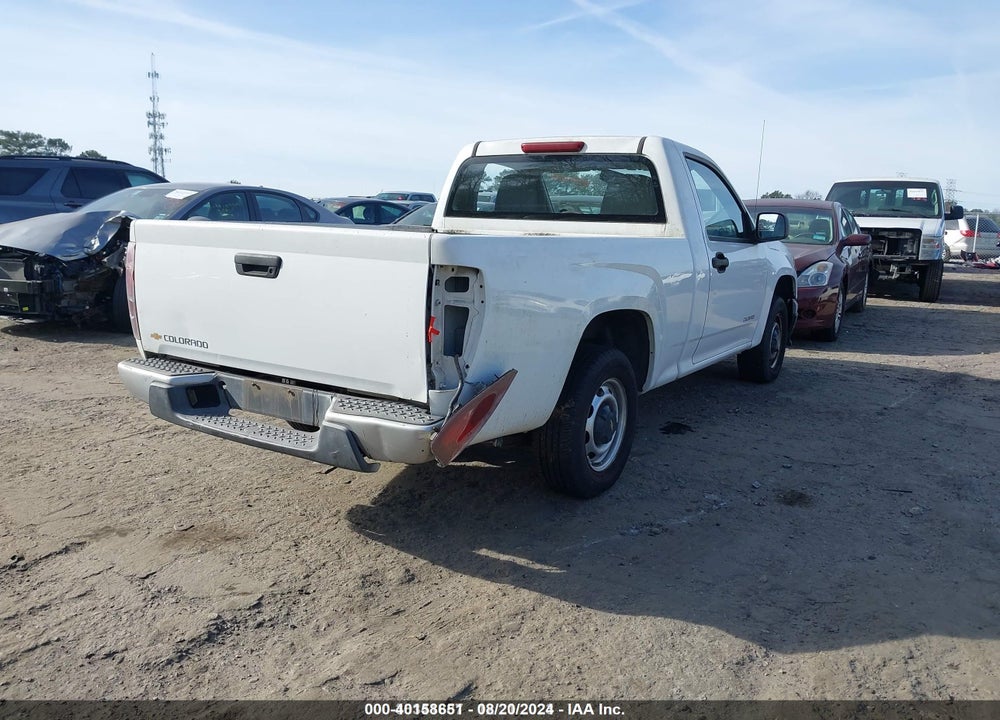 2004 CHEVROLET COLORADO VIN: 1GCCS148548204667