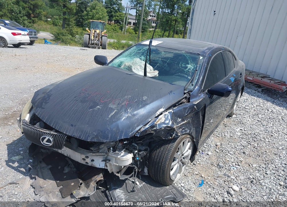 2006 LEXUS IS 250 VIN: JTHBK262962009928
