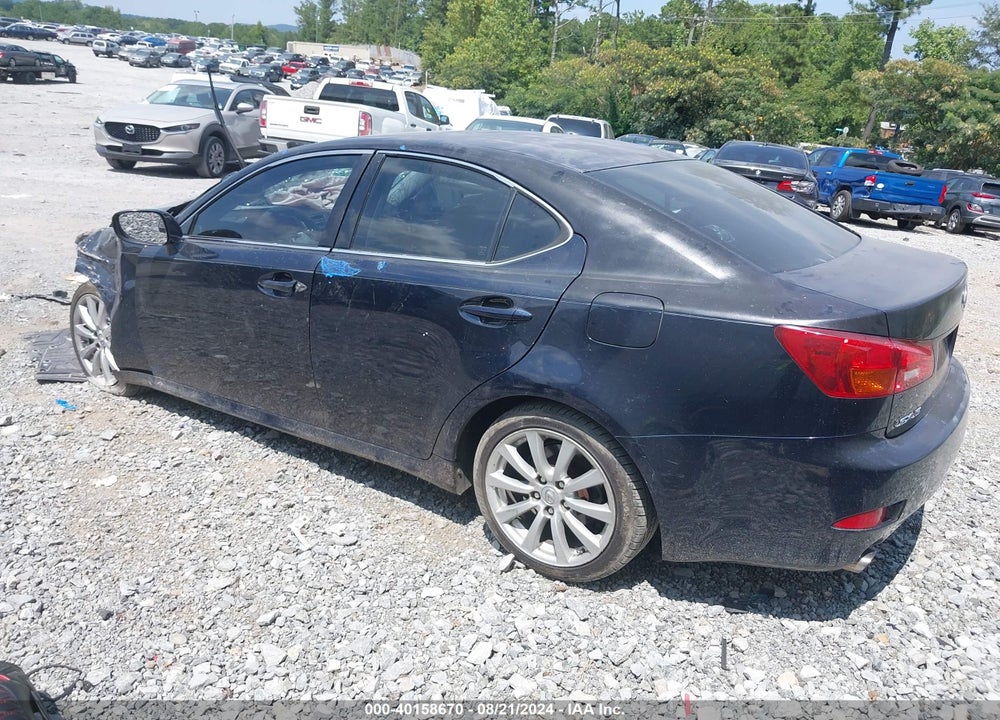 2006 LEXUS IS 250 VIN: JTHBK262962009928
