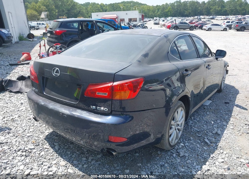 2006 LEXUS IS 250 VIN: JTHBK262962009928