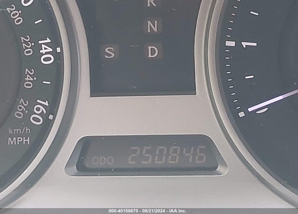 2006 LEXUS IS 250 VIN: JTHBK262962009928
