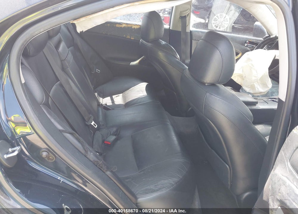 2006 LEXUS IS 250 VIN: JTHBK262962009928