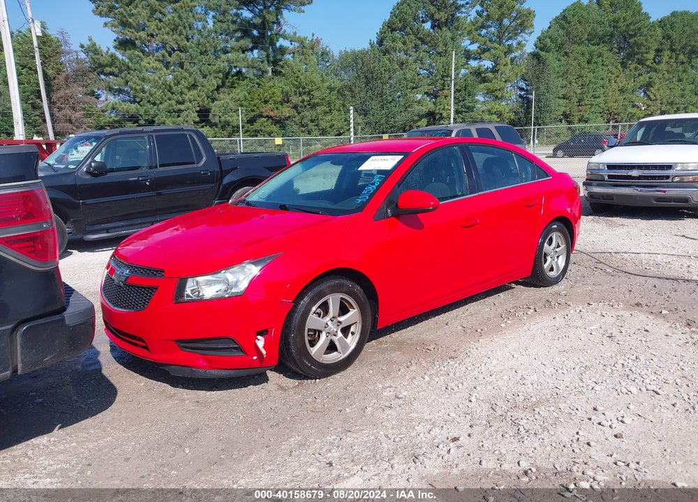 2014 CHEVROLET CRUZE 1LT AUTO VIN: 1G1PC5SB2E7279038