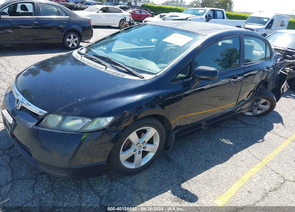 2008 HONDA CIVIC SDN LX VIN: 2HGFA16548H323797