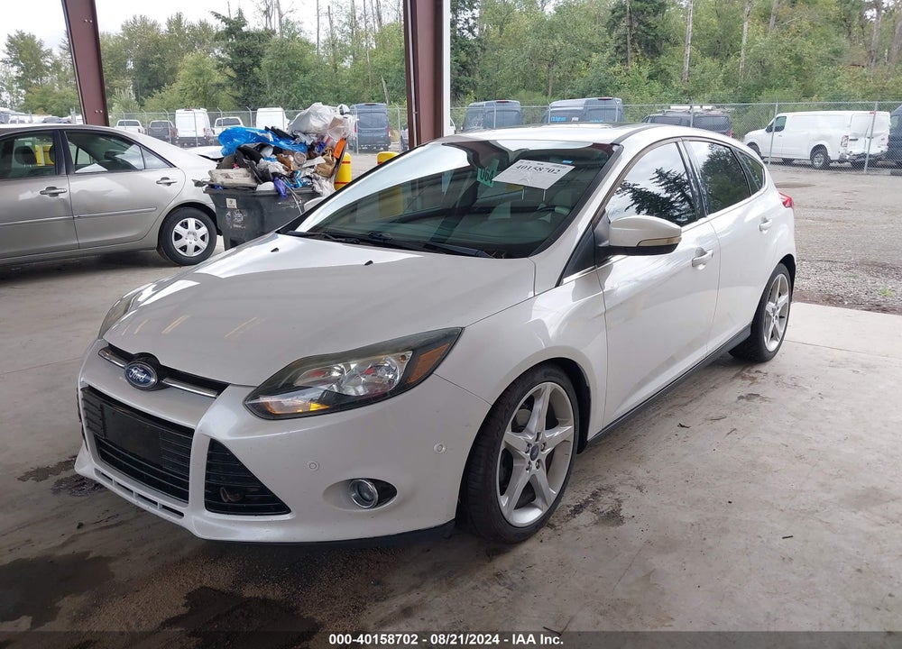 2012 FORD FOCUS TITANIUM VIN: 1FAHP3N26CL314917