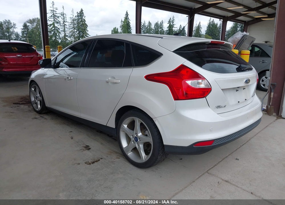 2012 FORD FOCUS TITANIUM VIN: 1FAHP3N26CL314917