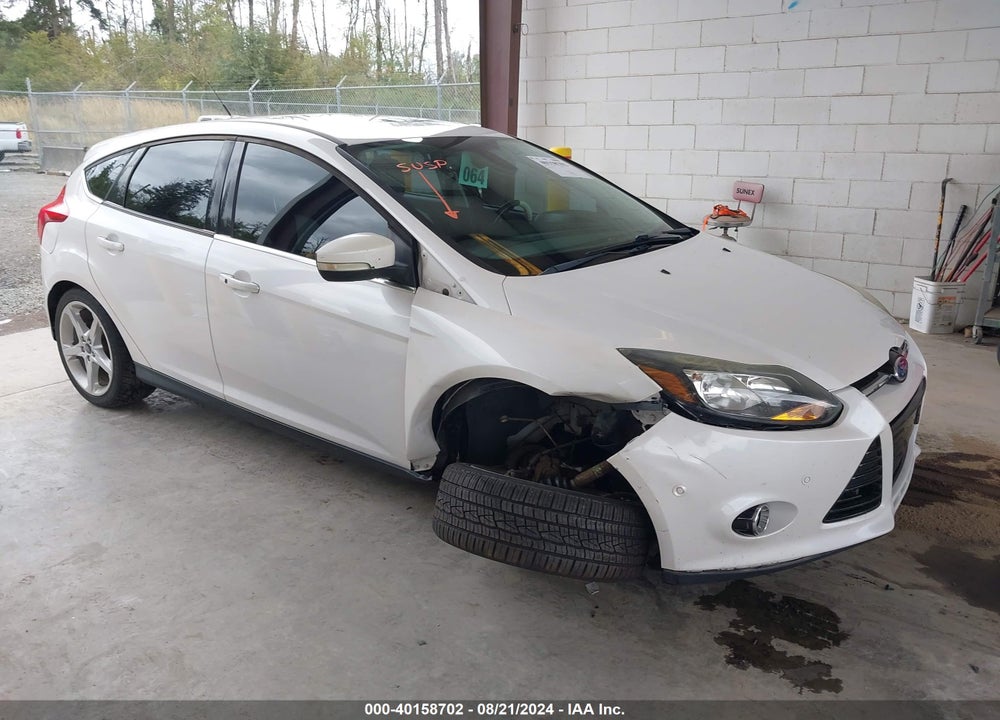 2012 FORD FOCUS TITANIUM VIN: 1FAHP3N26CL314917