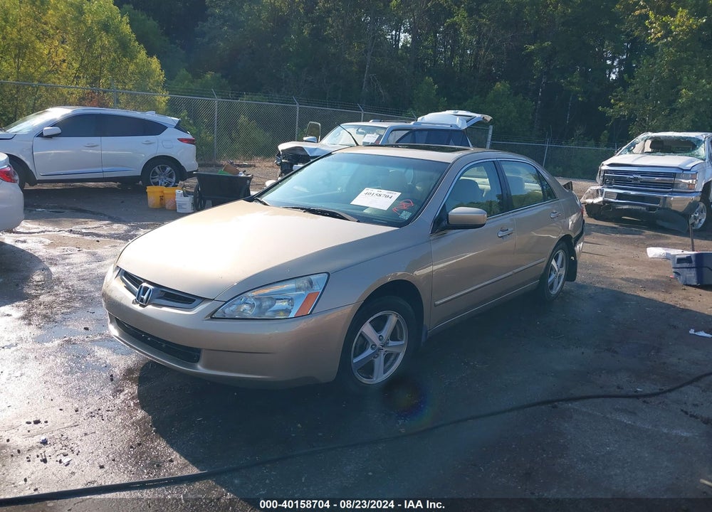 2005 HONDA ACCORD 2.4 EX VIN: 1HGCM567X5A041418