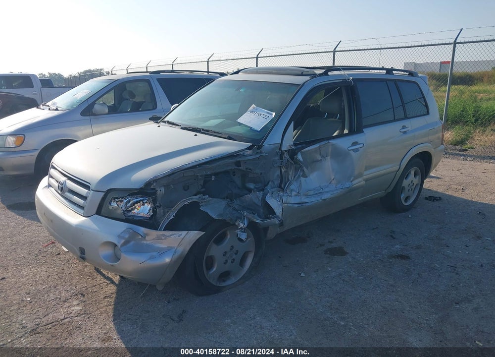 2004 TOYOTA HIGHLANDER LIMITED V6 VIN: JTEDP21A140003989
