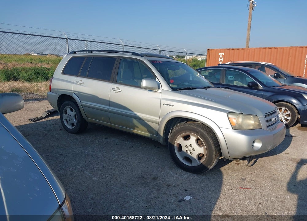 2004 TOYOTA HIGHLANDER LIMITED V6 VIN: JTEDP21A140003989