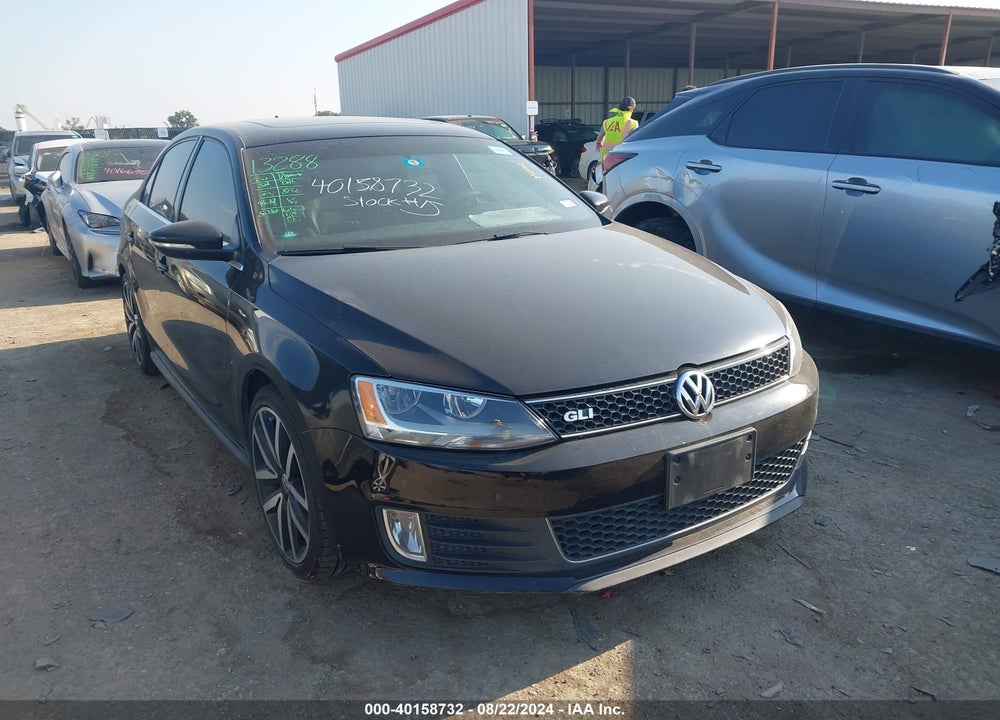 2012 VOLKSWAGEN JETTA GLI AUTOBAHN W/NAV VIN: 3VW467AJ1CM423006