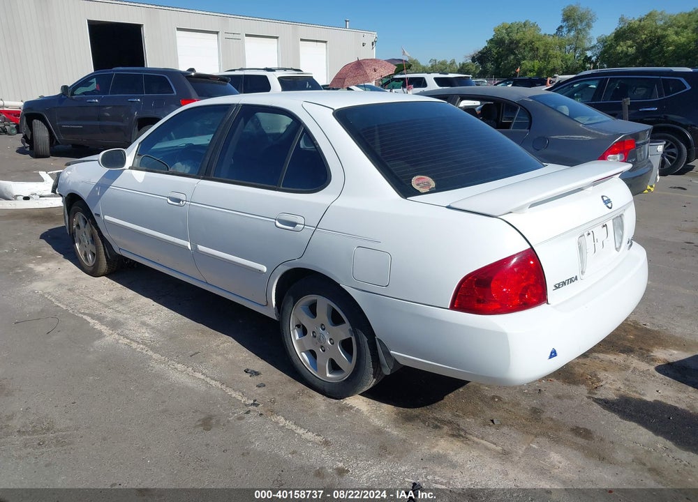 2006 NISSAN SENTRA 1.8S VIN: 3N1CB51D66L627502
