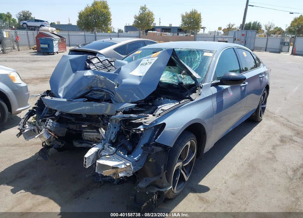 2022 HONDA ACCORD SPORT SPECIAL EDITION VIN: 1HGCV1F46NA052248