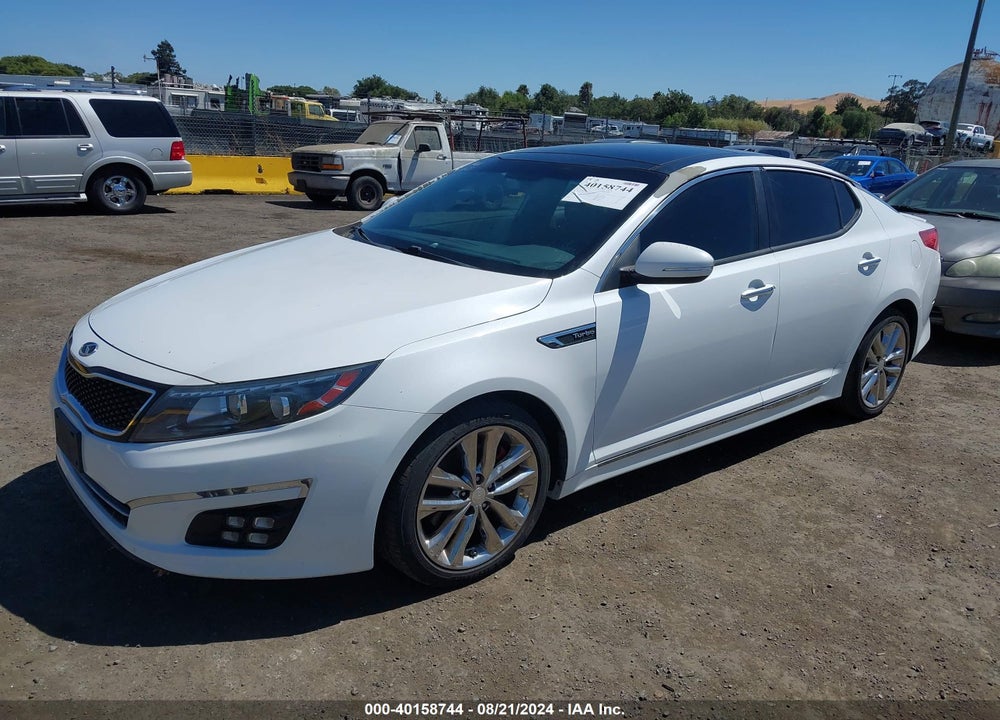 2015 KIA OPTIMA SXL TURBO VIN: 5XXGR4A69FG449506