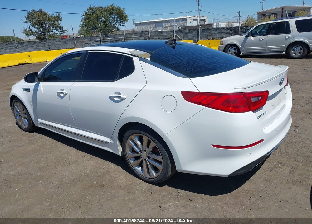 2015 KIA OPTIMA SXL TURBO VIN: 5XXGR4A69FG449506