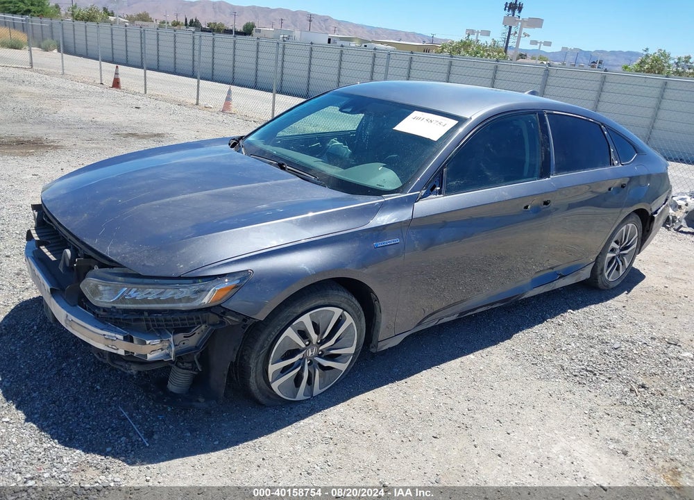 2020 HONDA ACCORD HYBRID VIN: 1HGCV3F10LA012827