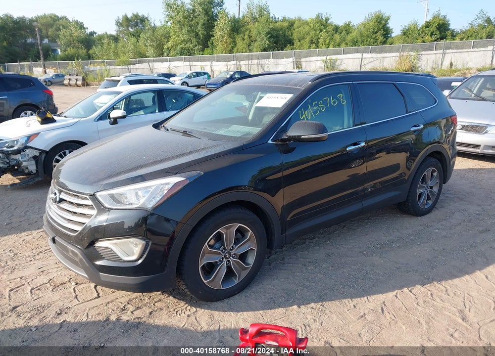 2013 HYUNDAI SANTA FE GLS VIN: KM8SNDHF3DU010803