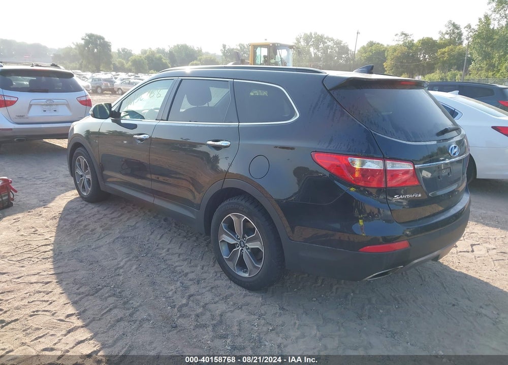 2013 HYUNDAI SANTA FE GLS VIN: KM8SNDHF3DU010803