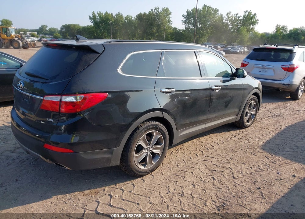 2013 HYUNDAI SANTA FE GLS VIN: KM8SNDHF3DU010803