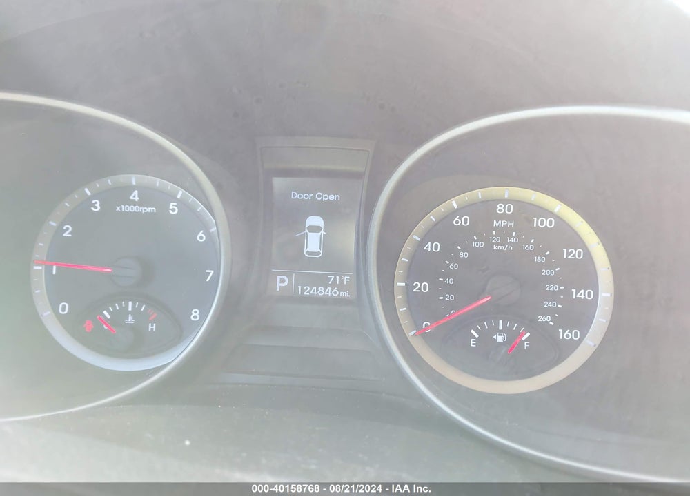 2013 HYUNDAI SANTA FE GLS VIN: KM8SNDHF3DU010803