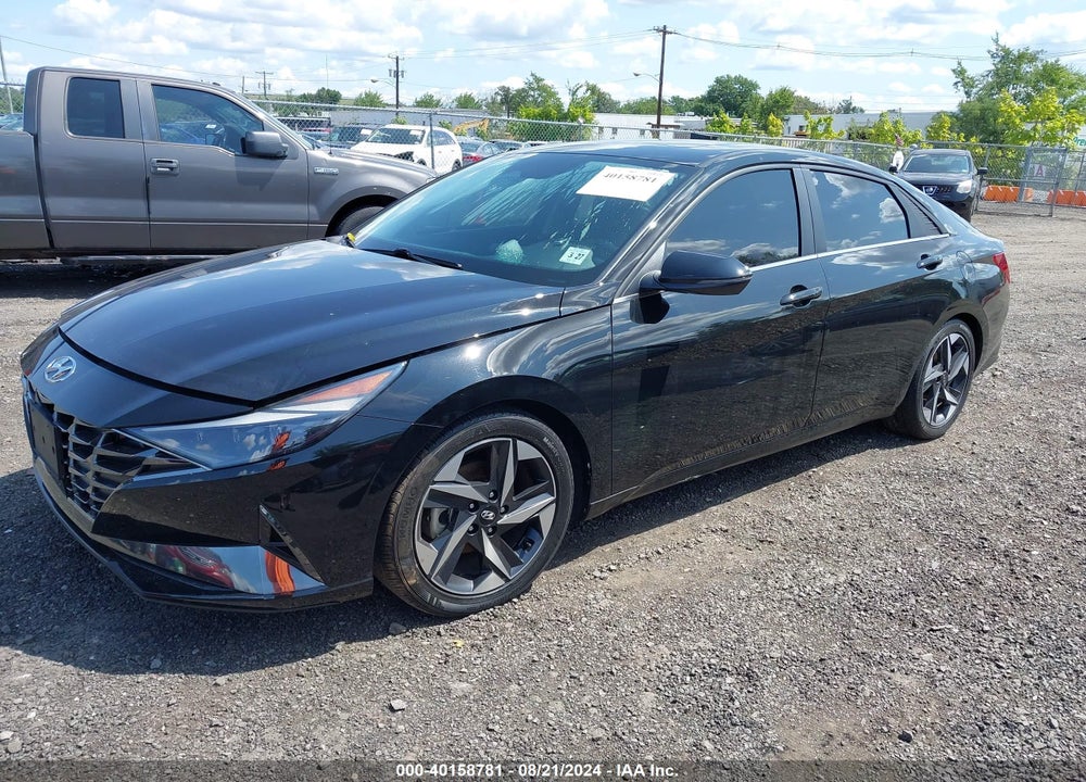 2022 HYUNDAI ELANTRA LIMITED VIN: 5NPLP4AG6NH072570