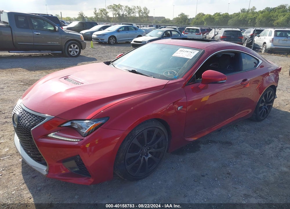 2015 LEXUS RC-F VIN: JTHHP5BC5F5003599