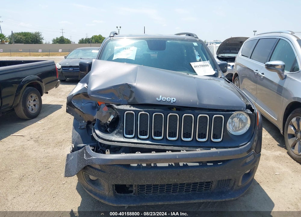 2018 JEEP RENEGADE LATITUDE FWD VIN: ZACCJABB6JPH59861