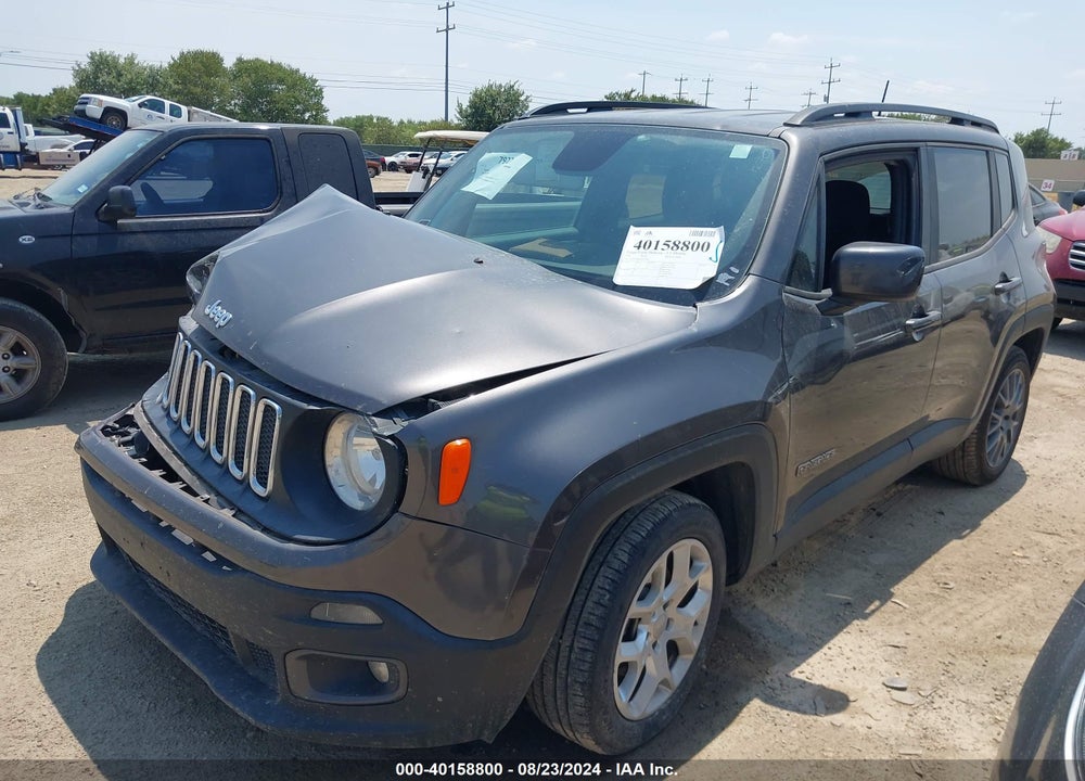 2018 JEEP RENEGADE LATITUDE FWD VIN: ZACCJABB6JPH59861