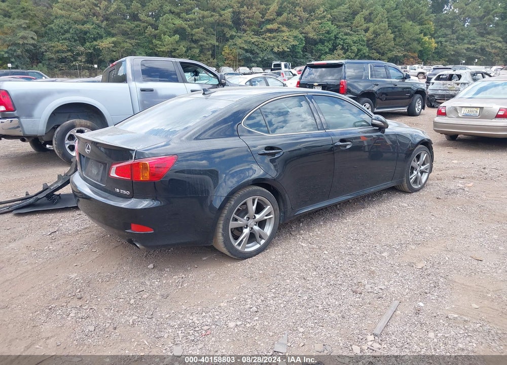 2010 LEXUS IS 250 VIN: JTHBF5C24A5117617