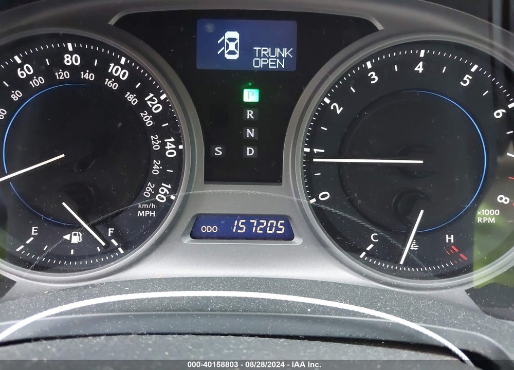 2010 LEXUS IS 250 VIN: JTHBF5C24A5117617