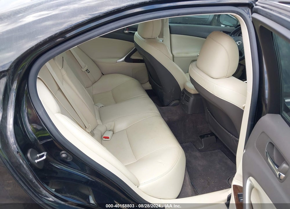 2010 LEXUS IS 250 VIN: JTHBF5C24A5117617