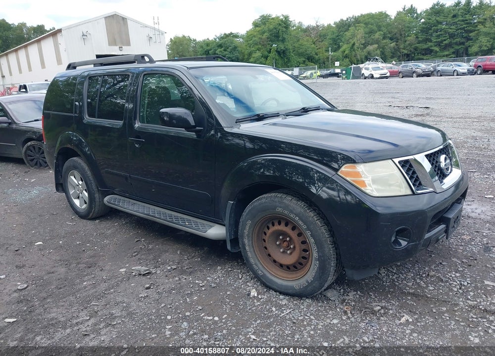 2009 NISSAN PATHFINDER SE VIN: 5N1AR18B89C612489